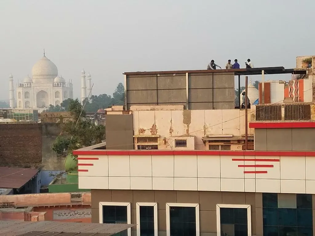 Hotel Sai Palace Walking Distance From Taj Mahal--View Of Taj Mahal Agra  0*, Agra (Uttar Pradesh) Hindistan