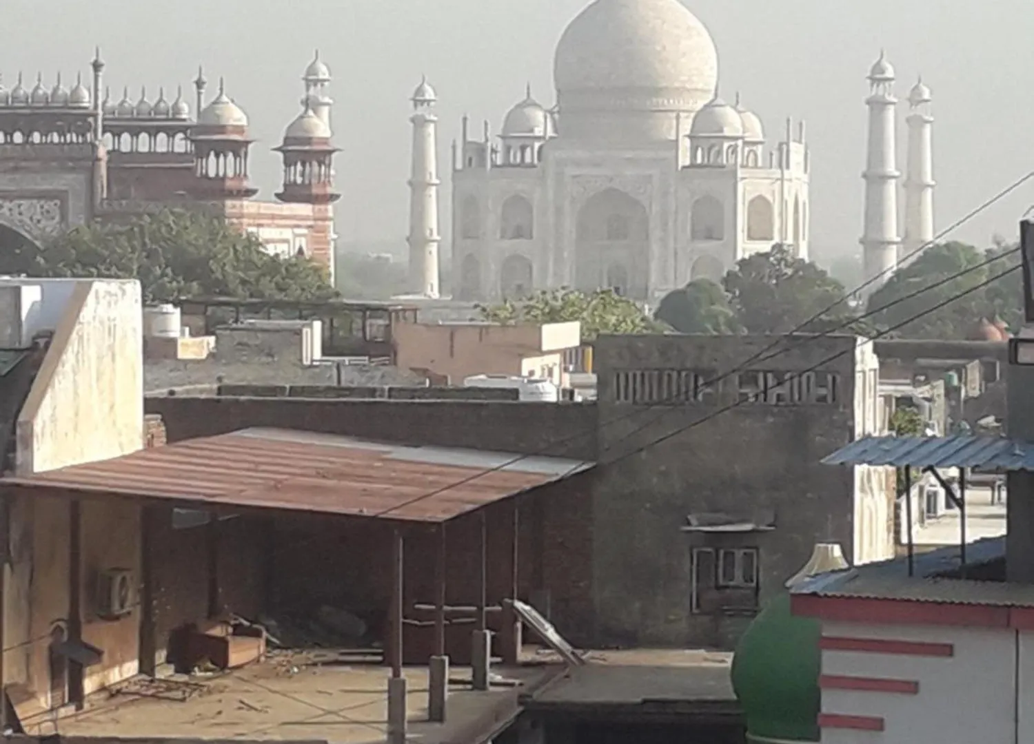 Hotel Sai Palace Walking Distance From Taj Mahal--View Of Taj Mahal Agra   Agra (Uttar Pradesh)